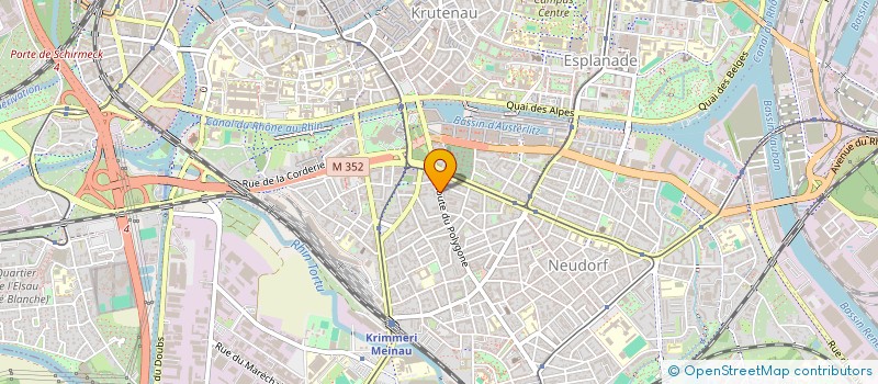 localisation de l'entreprise MADAME SEVIM ERBAY à STRASBOURG