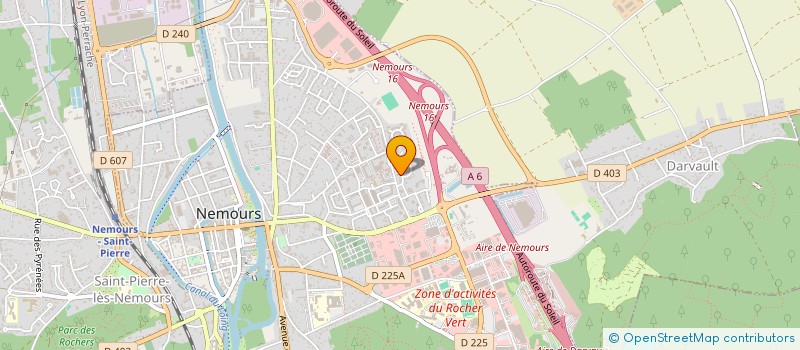 localisation de l'entreprise MADAME SEVIM KESKIN à NEMOURS