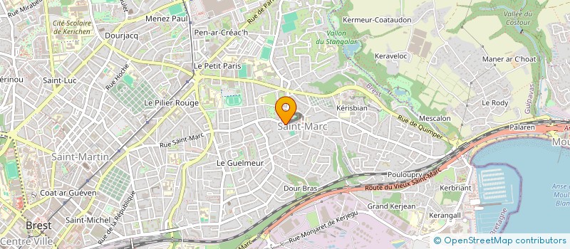 localisation de l'entreprise MADAME SEVRINA PASSAVIN à BREST