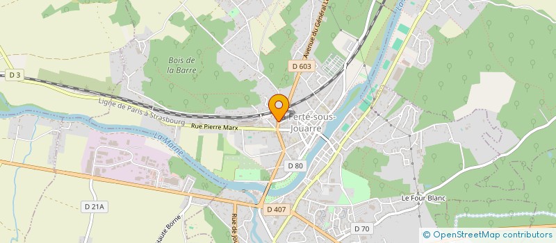 localisation de l'entreprise MADAME SEVVAL KILIC à LA FERTE-SOUS-JOUARRE
