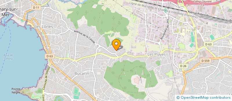 localisation de l'entreprise MADAME SEWSENE LEKAHAL à SIX-FOURS-LES-PLAGES