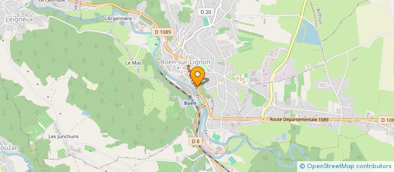 localisation de l'entreprise MADAME SEYBA SAHBAZ  BOEN-SUR-LIGNON