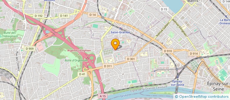 localisation de l'entreprise MADAME SEYDA KANE  SAINT-GRATIEN