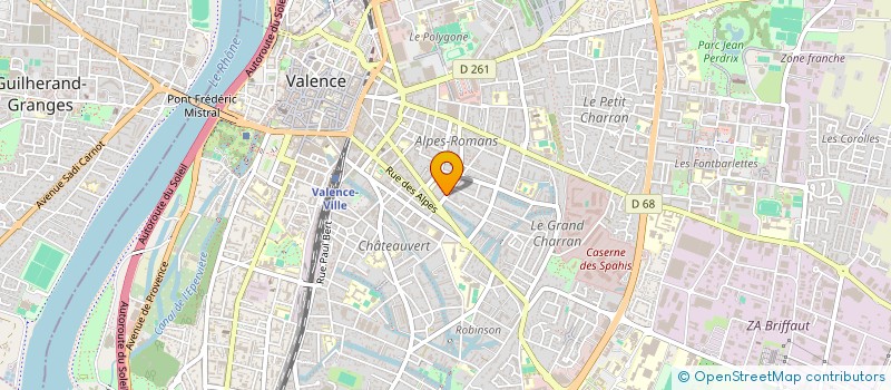 localisation de l'entreprise MADAME SEYHAN ASLAN à VALENCE
