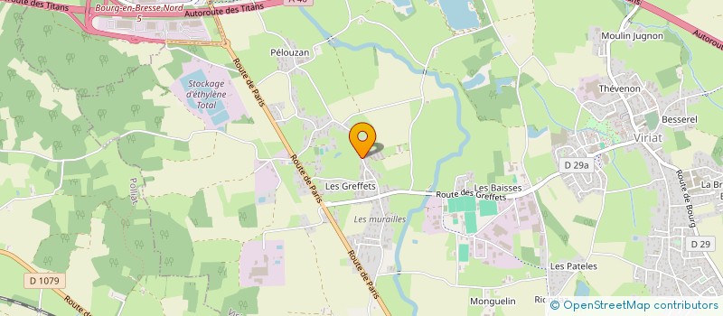 localisation de l'entreprise MADAME SEYMA TURKSOY  VIRIAT