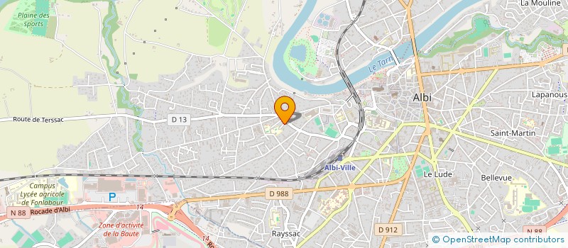 localisation de l'entreprise MADAME SEYNABOU BEN MESSAOUD à ALBI