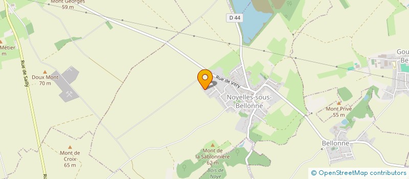 localisation de l'entreprise MADAME SEYNABOU DIABONG  NOYELLES-SOUS-BELLONNE