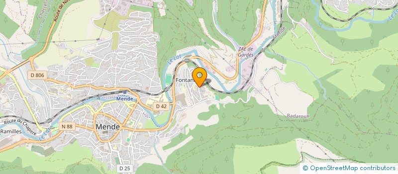 localisation de l'entreprise MADAME SEYNABOU DIENG NIANE  MENDE