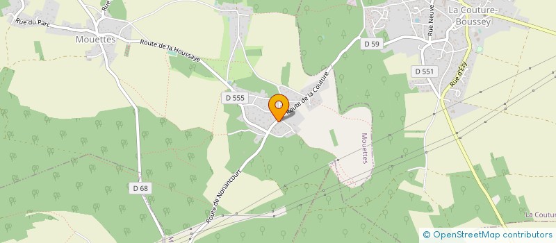 localisation de l'entreprise MADAME SEYNABOU DIOP  MOUETTES