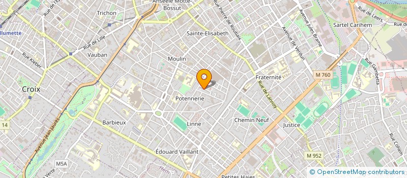 localisation de l'entreprise MADAME SEYNABOU NDIAYE à ROUBAIX