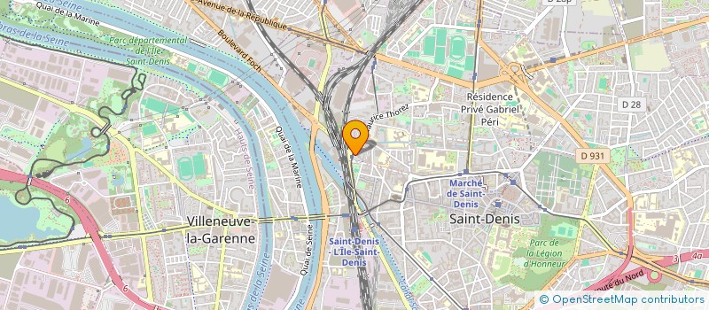 localisation de l'entreprise MADAME SEYNABOU TRAORE à SAINT-DENIS