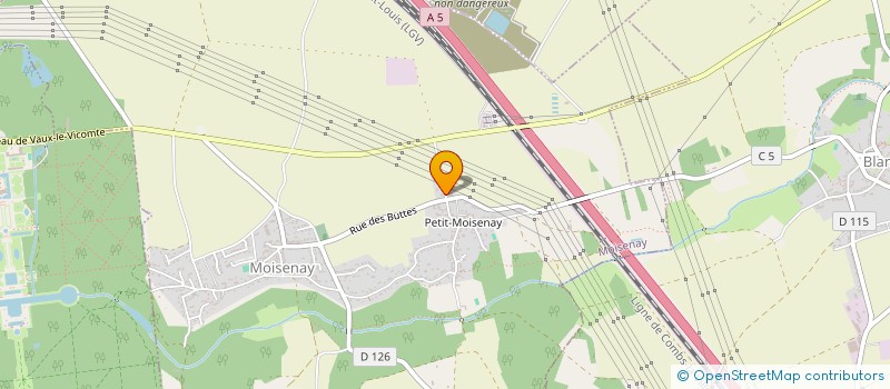 localisation de l'entreprise MADAME SHADE OLAJIDE  MOISENAY