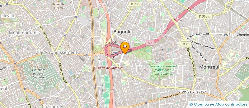 localisation de l'entreprise MADAME SHADI NAGHDI à BAGNOLET