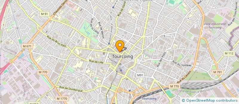 localisation de l'entreprise MADAME SHAENEZE CHETARA à TOURCOING