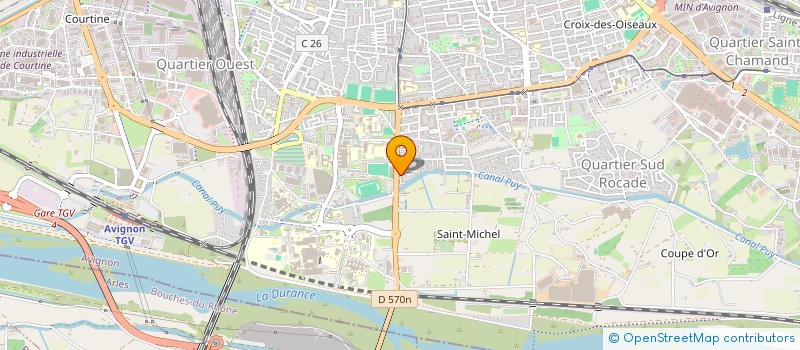 localisation de l'entreprise MADAME SHAH SAHAK  AVIGNON