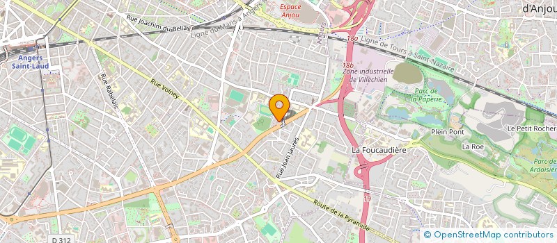 localisation de l'entreprise MADAME SHAHAD HAFIZ MARGANE à ANGERS