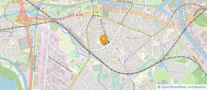 localisation de l'entreprise MADAME SHAHANA KUGANAATHAN à STRASBOURG