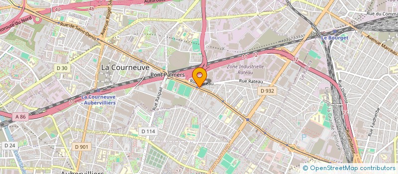 localisation de l'entreprise MADAME SHAHANA MUNNI à LA COURNEUVE