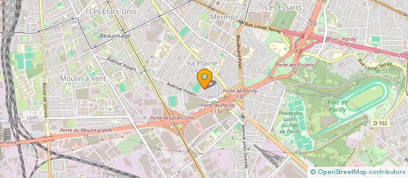 localisation de l'entreprise MADAME SHAHEEN JAFFERBEG  LYON