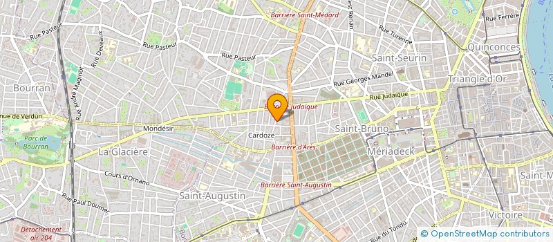 localisation de l'entreprise MADAME SHAHEEN NOOR DIN  BORDEAUX