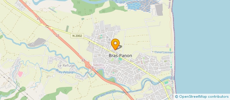 localisation de l'entreprise MADAME SHAHINA CHOPRA  BRAS-PANON