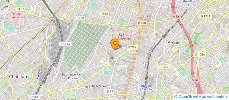 localisation de l'entreprise MADAME SHAHLA WAHEDI à BAGNEUX