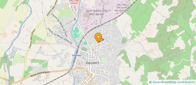 localisation de l'entreprise MADAME SHAHNEZ YAHLA  VAUVERT