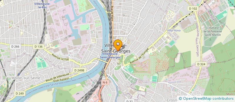 localisation de l'entreprise MADAME SHAHZADI NELOFAR  VILLENEUVE-SAINT-GEORGES