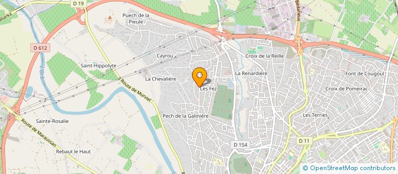 localisation de l'entreprise MADAME SHAILA NOTTE  BEZIERS
