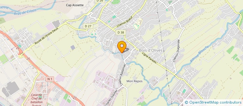 localisation de l'entreprise MADAME SHAILA SATSOU  SAINT-PIERRE