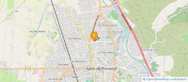 localisation de l'entreprise MADAME SHAIMA ABDELKHALEK  SALON-DE-PROVENCE