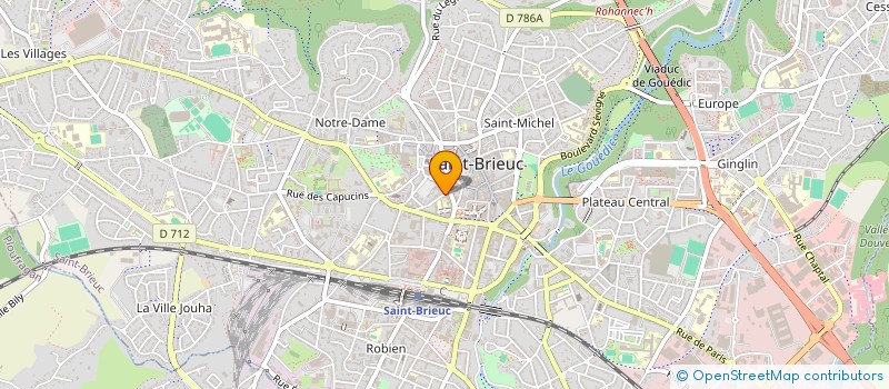 localisation de l'entreprise MADAME SHAIMA BARRETO à SAINT-BRIEUC