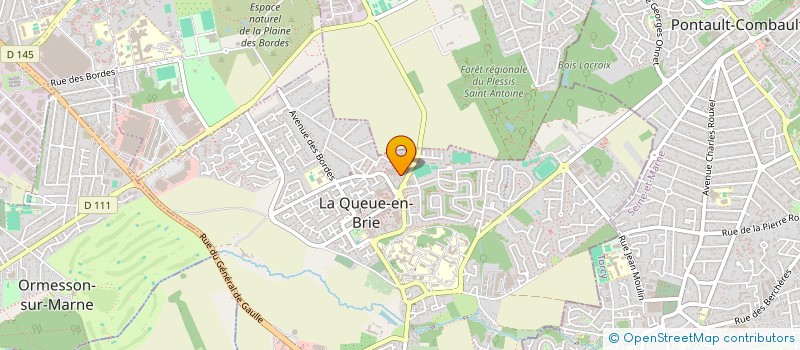 localisation de l'entreprise MADAME SHAIMA DHIB  LA QUEUE-EN-BRIE