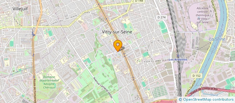 localisation de l'entreprise MADAME SHAIMA FATIMA ASSANI MRHARI à VITRY-SUR-SEINE