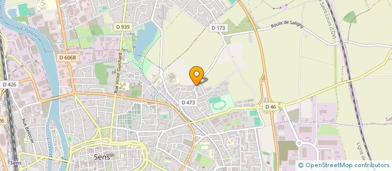 localisation de l'entreprise MADAME SHAIMA MAKHFI à SENS