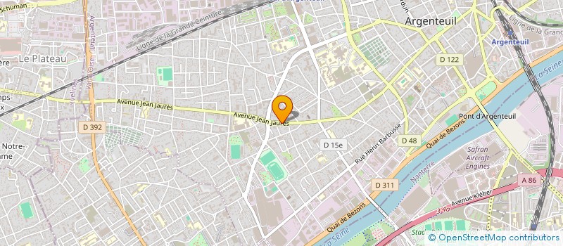 localisation de l'entreprise MADAME SHAIMA ORTASHI  ARGENTEUIL