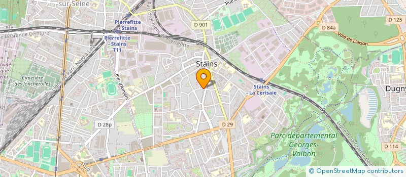 localisation de l'entreprise MADAME SHAIMA ZAHIR à STAINS