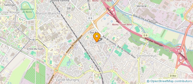 localisation de l'entreprise MADAME SHAIMOON TOMA  REIMS