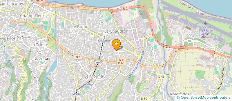 localisation de l'entreprise MADAME SHAINA JUCOURT  SAINT-DENIS