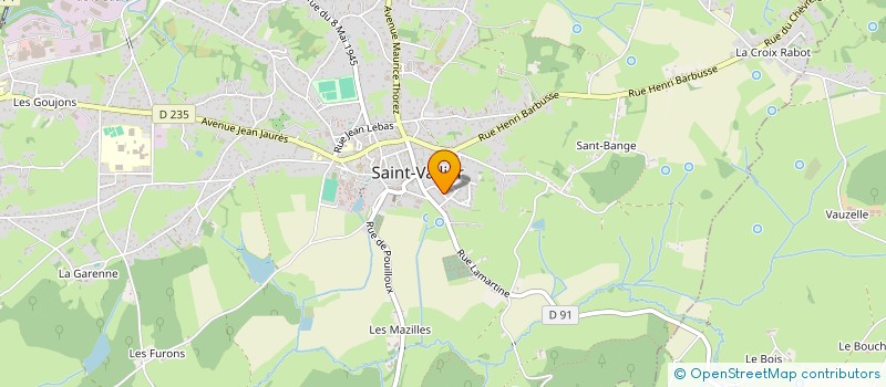 localisation de l'entreprise MADAME SHAINA NKOUANKAM NANKAM  SAINT-VALLIER