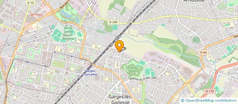 localisation de l'entreprise MADAME SHAINA PERRON  GARGES-LES-GONESSE