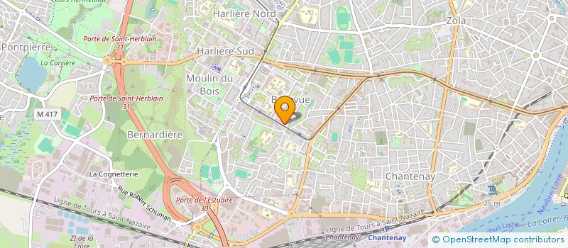 localisation de l'entreprise MADAME SHAINEZ DANIEL à NANTES