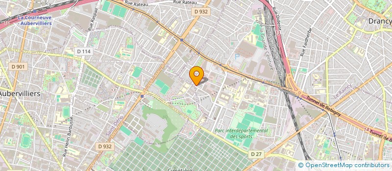 localisation de l'entreprise MADAME SHAINEZE NGANWI  BOBIGNY