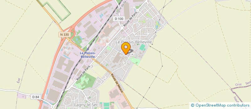 localisation de l'entreprise MADAME SHAKE ACEMOGLU  LE PLESSIS-BELLEVILLE