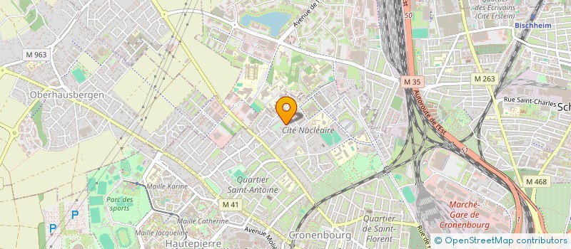 localisation de l'entreprise MADAME SHAKILA AKBARI à STRASBOURG