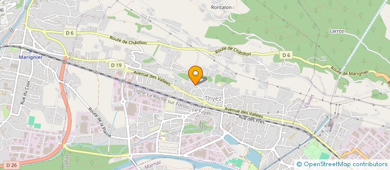 localisation de l'entreprise MADAME SHAKTI LOLJEEH  THYEZ