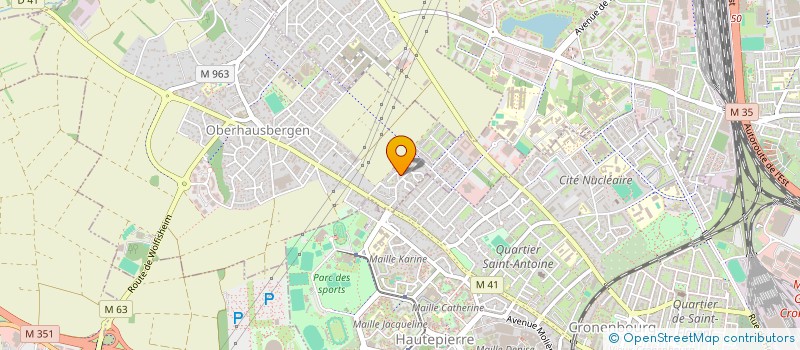 localisation de l'entreprise MADAME SHALINI MAILLOT  OBERHAUSBERGEN