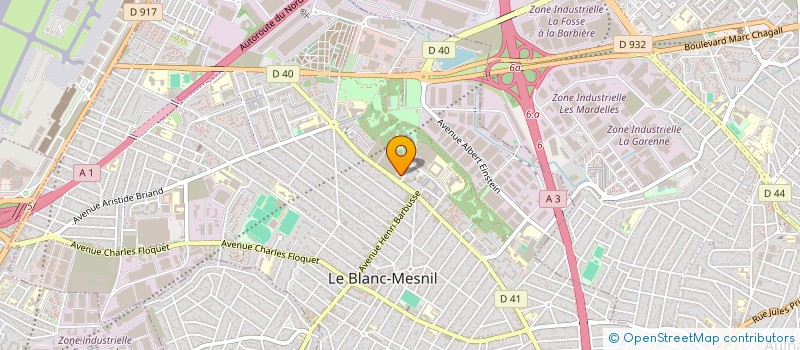 localisation de l'entreprise MADAME SHAMAH ALVI à LE BLANC-MESNIL
