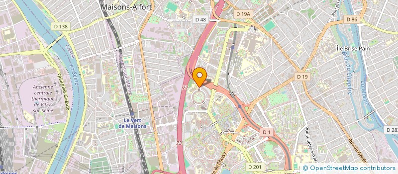 localisation de l'entreprise MADAME SHANA ERGAZ  CRETEIL