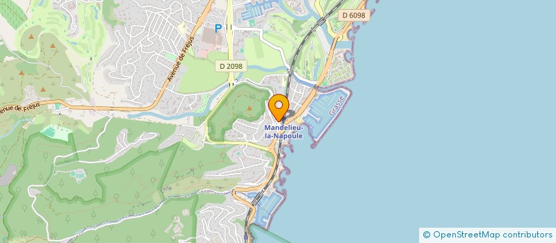 localisation de l'entreprise MADAME SHANA GAILLARD  MANDELIEU LA NAPOULE